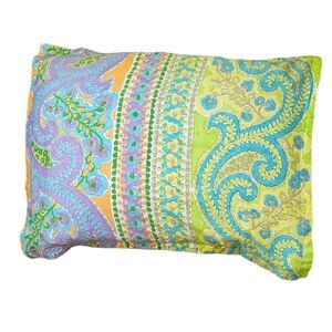 Echo Design Watercolor Floral Colorful Pillow Case